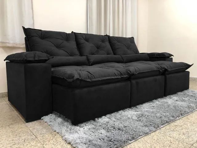 Sofá retrátil reclinável com manta de silicone no assento!! Tt8661