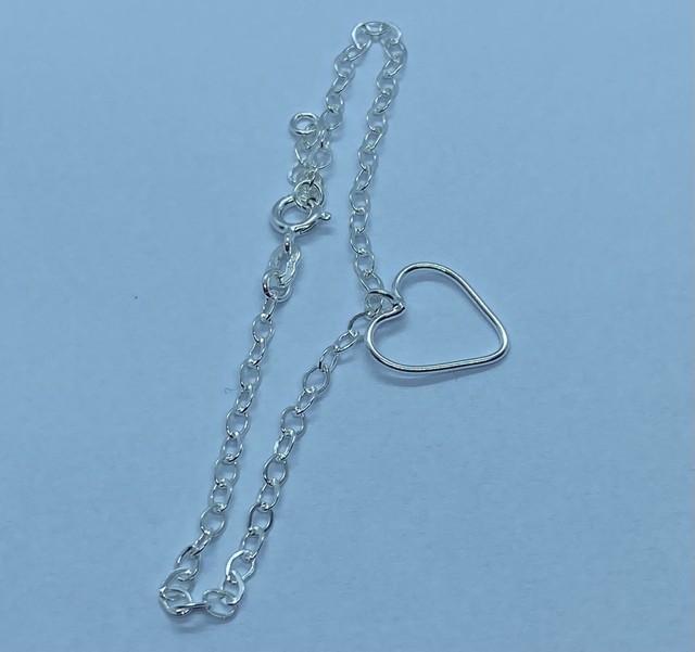 Pulseira Coração Prata 925