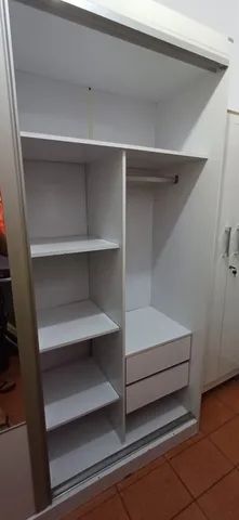 Guarda roupa de solteiro usado - Foto 4