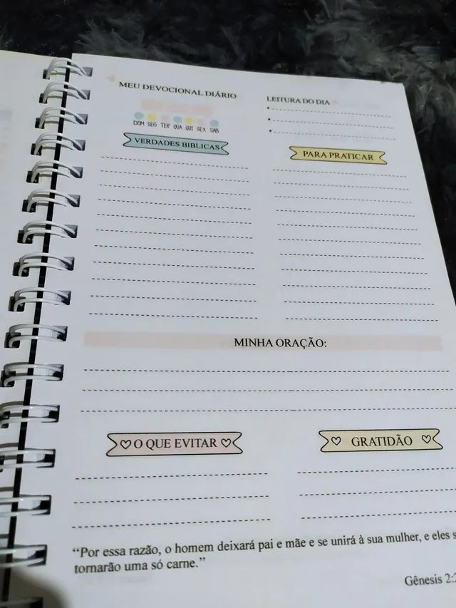 Caderno devocional  - Foto 2