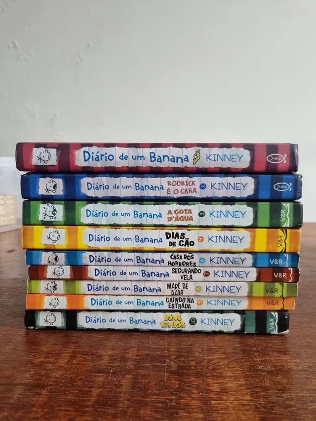  O Diario de Um Banana - Caixa com 10 Volumes (Em