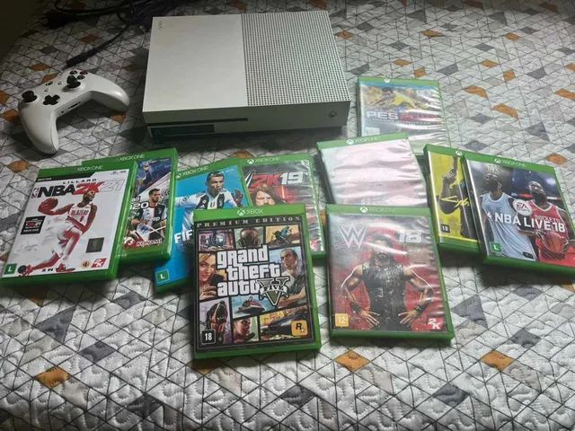 Xbox com 10 jogos GTA V, FIFA E EYC - Videogames - Igarapé, Porto Velho  1253732713