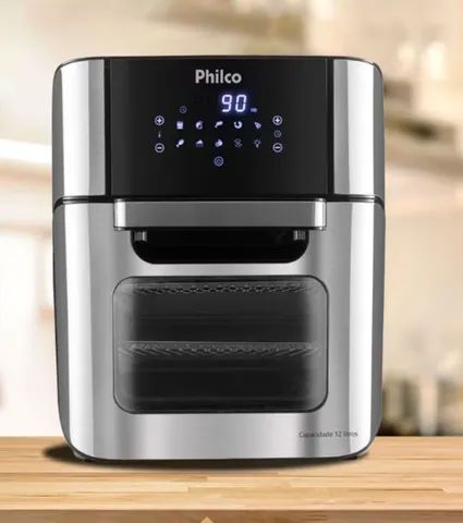 Air Fry Philco Oven  Prata - 127vts