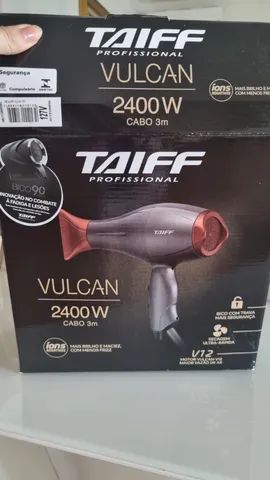 Secador para Cabeleireiro Vulcan 2400W 127v - Taiff, Taiff, Secadores,  Chapas e Termocera, Rekint's Cosméticos