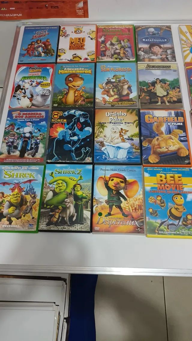 03 Dvds Originais Desenhos  Filme e Série Dvd Light E Disney