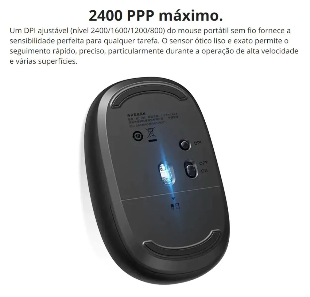 Mouse sem fio wirelles Ugreen - Foto 2