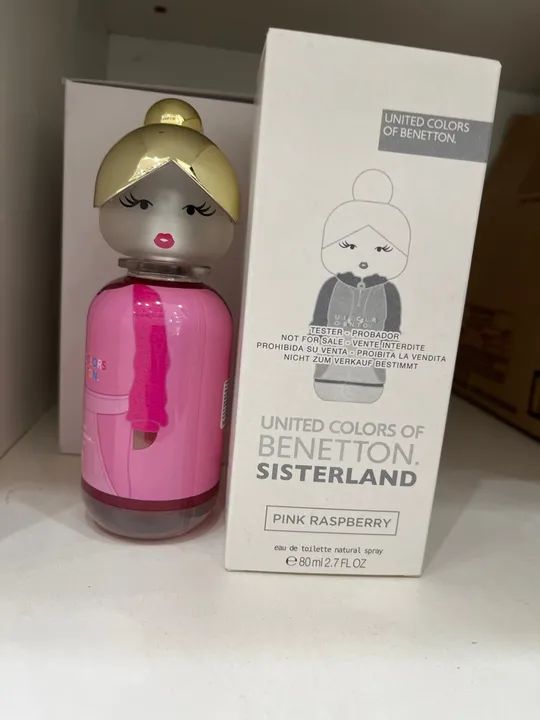 Mostruário Perfume Rose Rasberry edt 80ml Benetton
