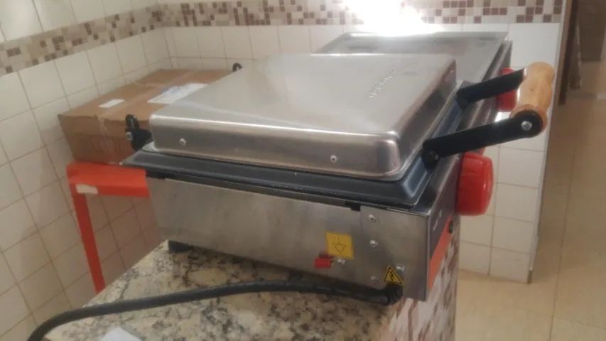 Grill Elétrico 70cms MGE-70 Metalcubas Aço Inox Escovado- 220V - Seminovo e revisado - Foto 6