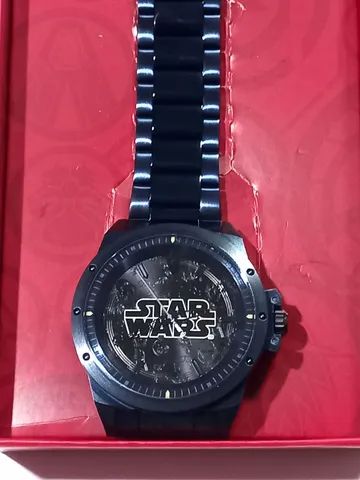 Relogio masculino analogico Star wars metal azul - Foto 6