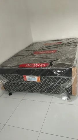 CAMA BOX CASAL / FRETE GRÁTIS 