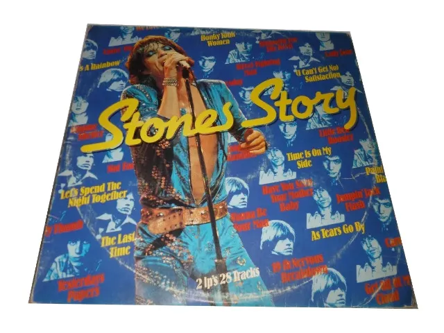 Lp Rolling Stones - Stones Story 1981br Duplo