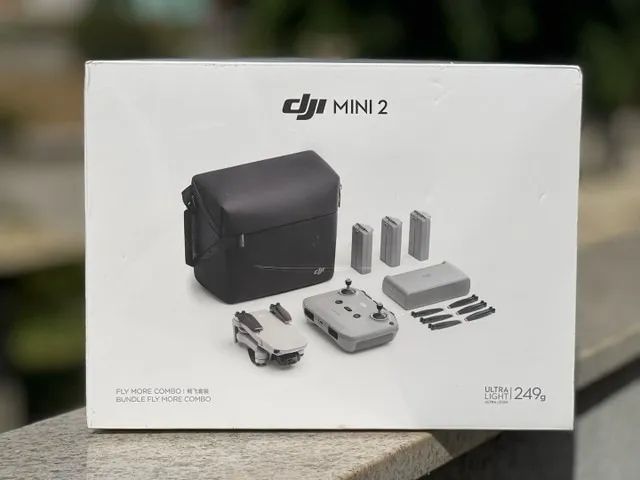 Drone Lacrado Dji Mini 2 Fly More Combo Novo