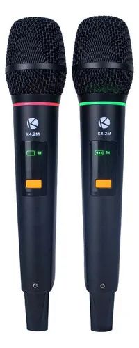 Microfone Sem Fio Duplo Kadosh K422M - Foto 2