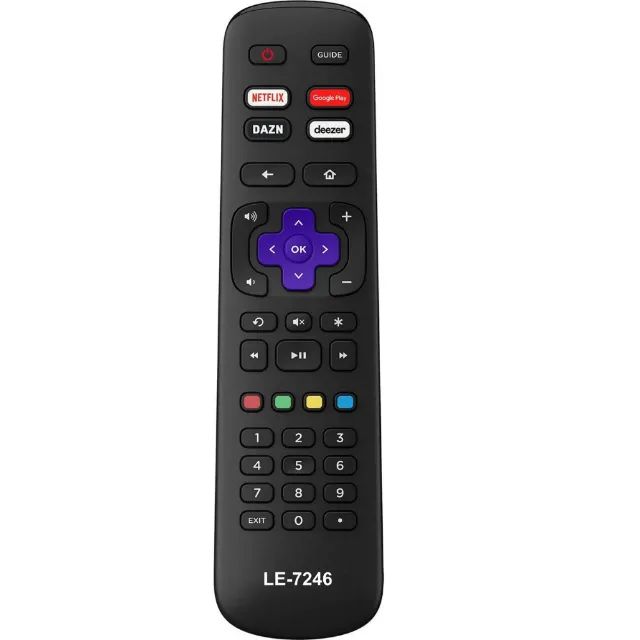 Controle Remoto TV Smart Aoc Roku + Pilhas