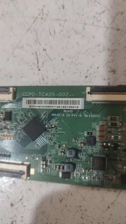 PLACA TCON DA TV SEMP 43S6500FS  CCPD-TC425-002 - Foto 2