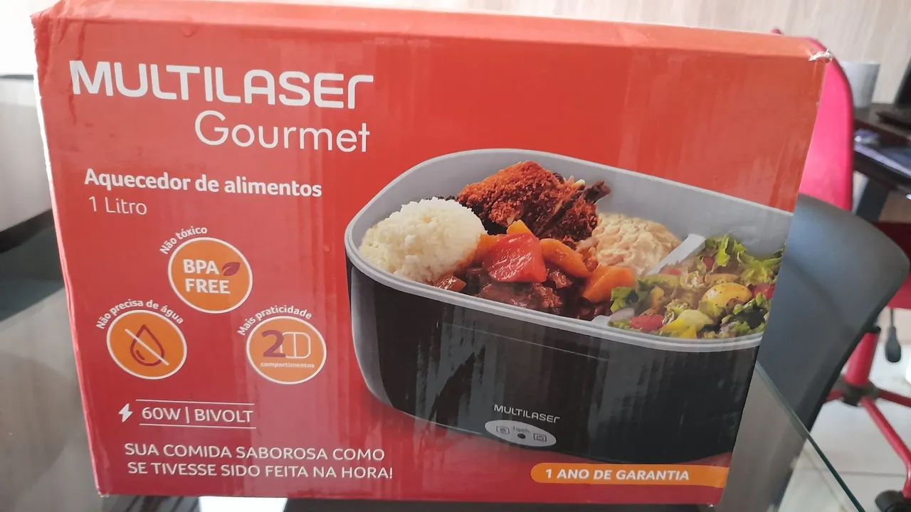 Aquecedor de Alimentos Multilaser Gourmet 1 Litro Bivolt