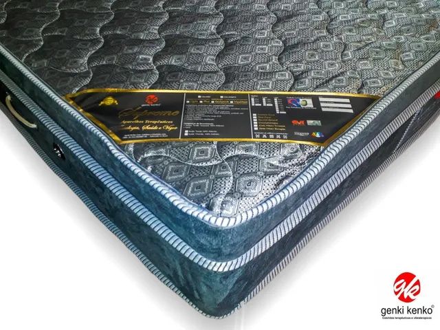 Colchão King size  alta tecnologia com massagem  - Foto 3
