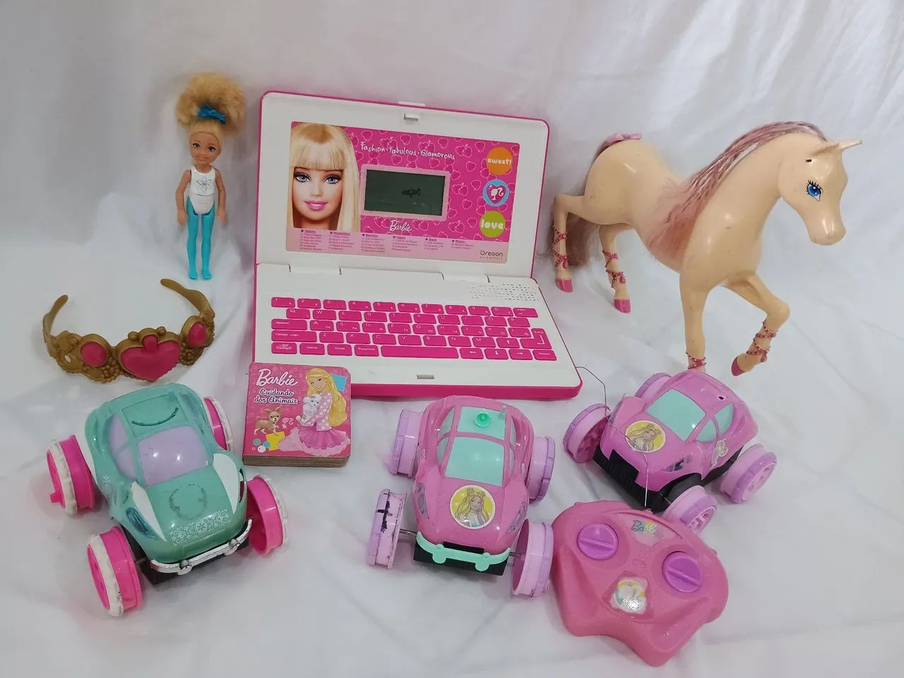 Lote de brinquedos Barbie para restauro