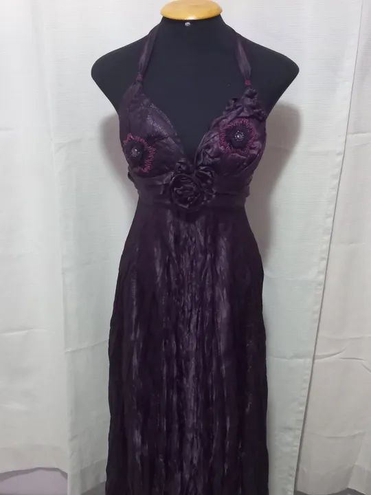 Vestido berinjela 