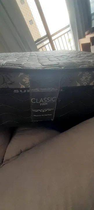 Colchão de casal com molas usado  - Foto 5