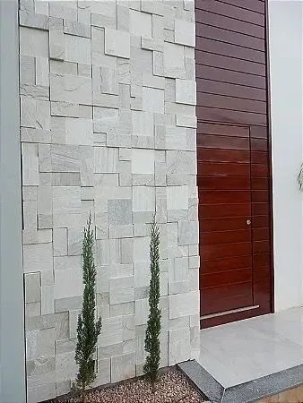 Pedra Goiás Branca para revestimento 