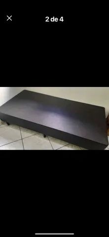 Vendo base Box para colchão solteiro  - Foto 4