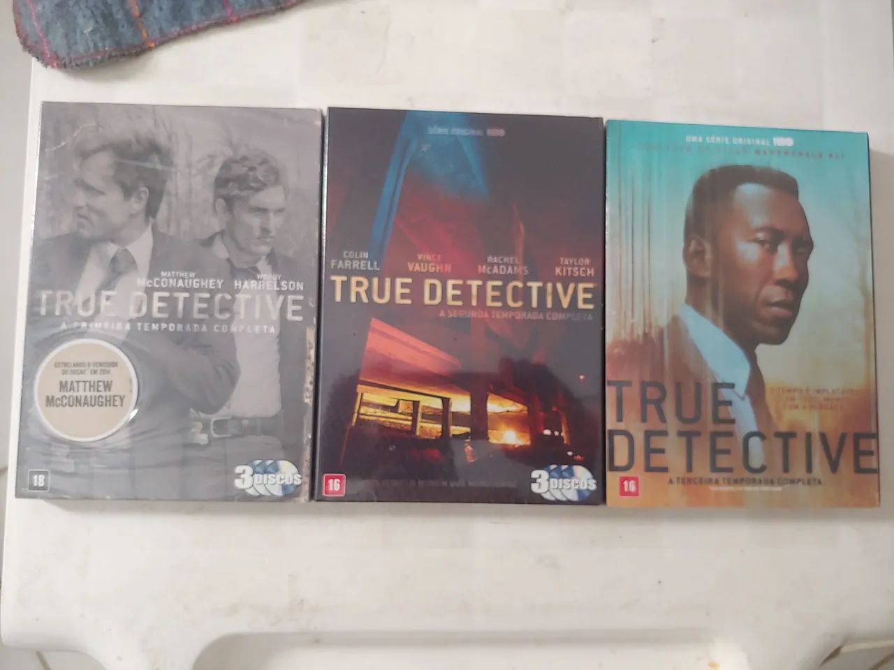 Box Dvds True Detective - Temporadas 1 . 2 . 3