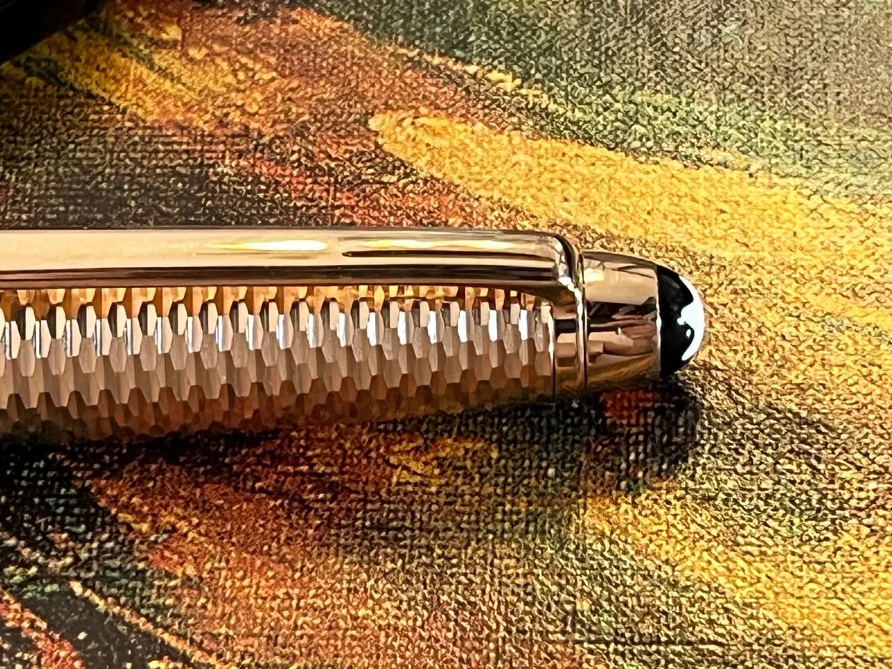 Caneta Esferográfica Montblanc Geometric - Impecável!  - Foto 2