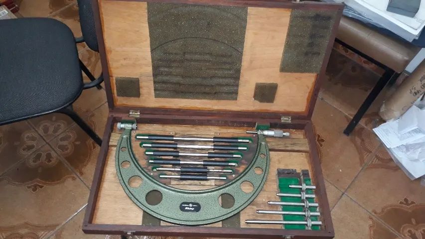 Conjunto Micrometro Mitutoyo de 150 a 300mm - Foto 2