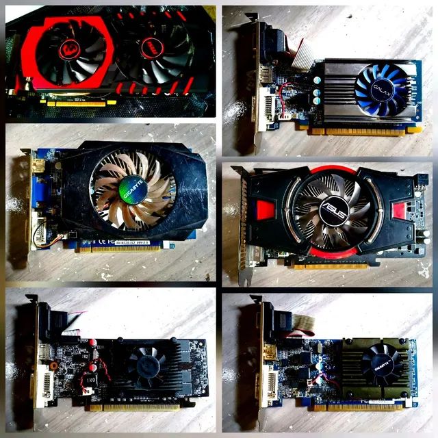 Placas de vídeo (pra conserto ou retirada de peças)