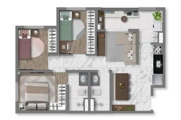 Apartamento Vila Prudente