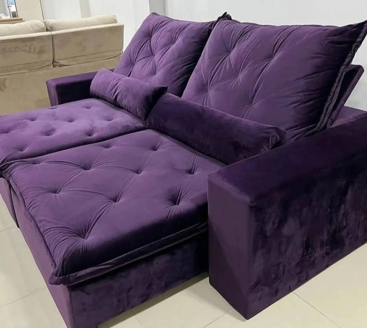 Sofá Retrátil e reclinável - Master luxo , a preço de custo  - Foto 3