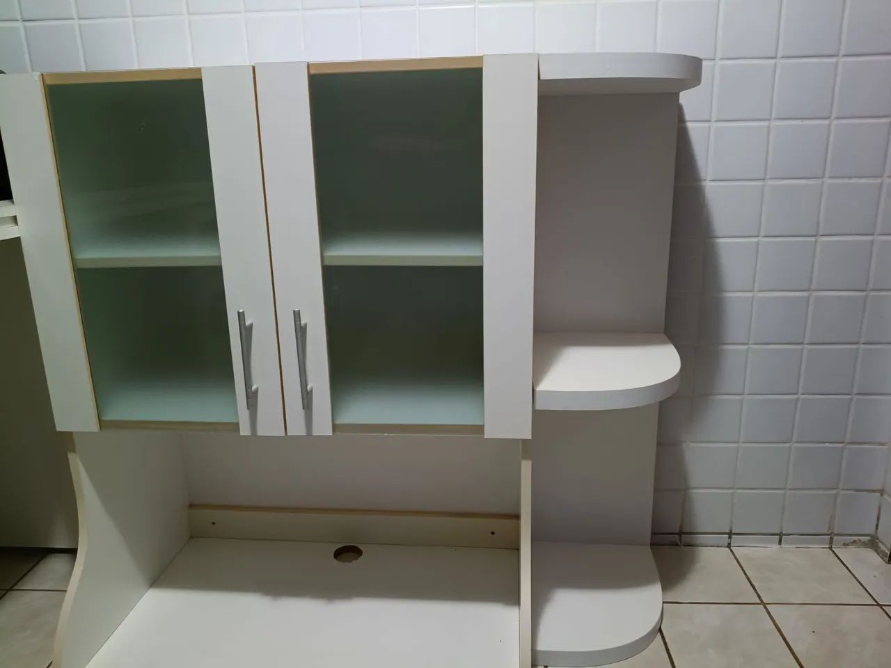 Armário de cozinha branco  - Foto 4