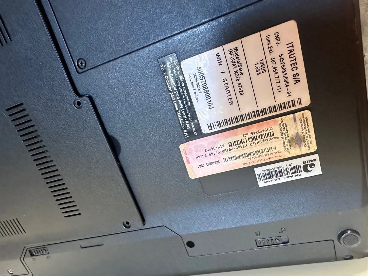 Aceito cartão Notebook 6GB ram  - Foto 5