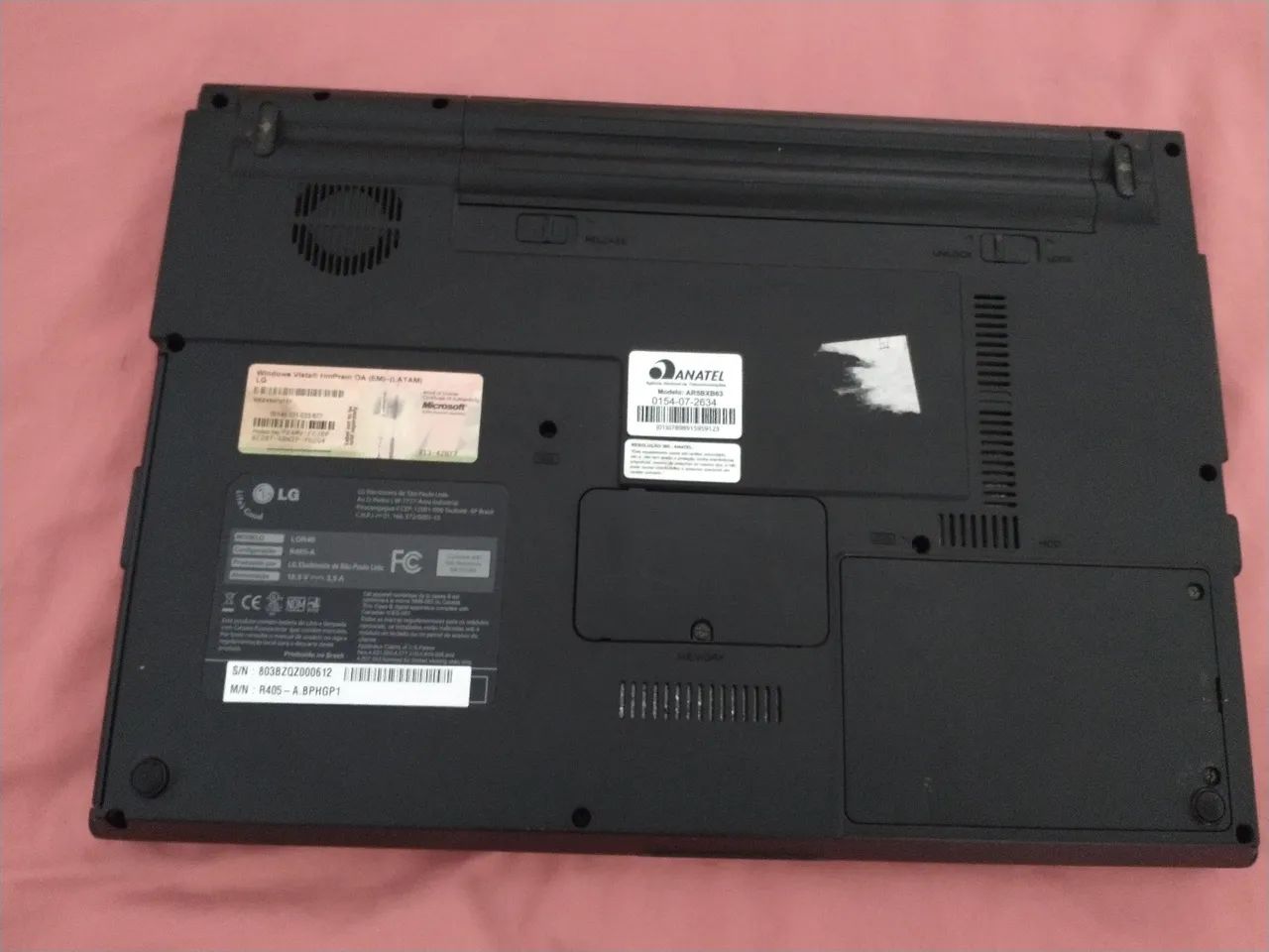 Notebook LG R405 para retirada de peças  - Foto 2
