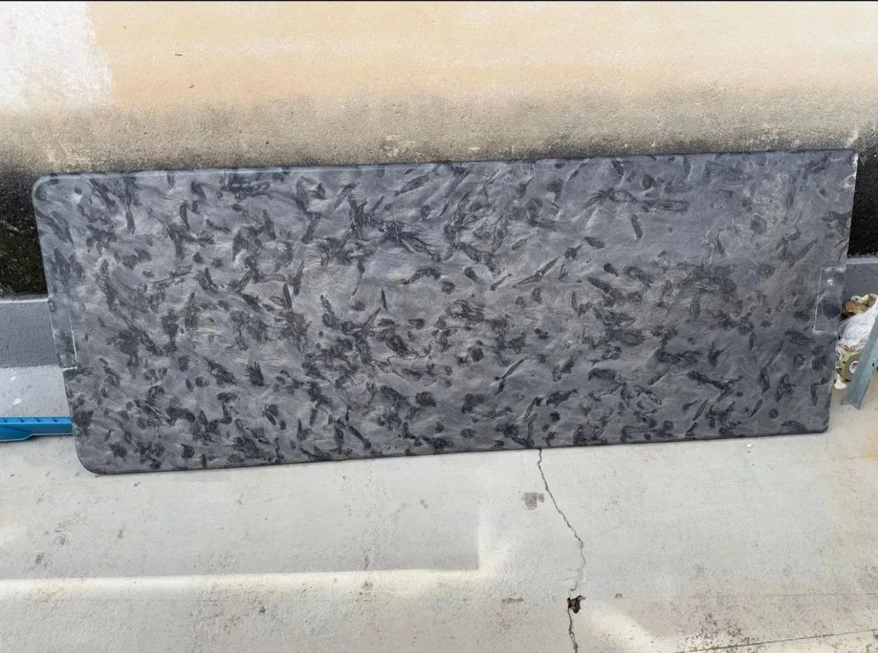 Pedra para balcão em mármore preto