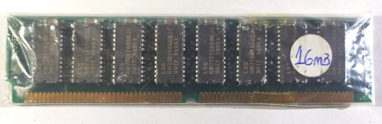 16MB Memoria p/ IBM Antiga 72 Pinos 486/386