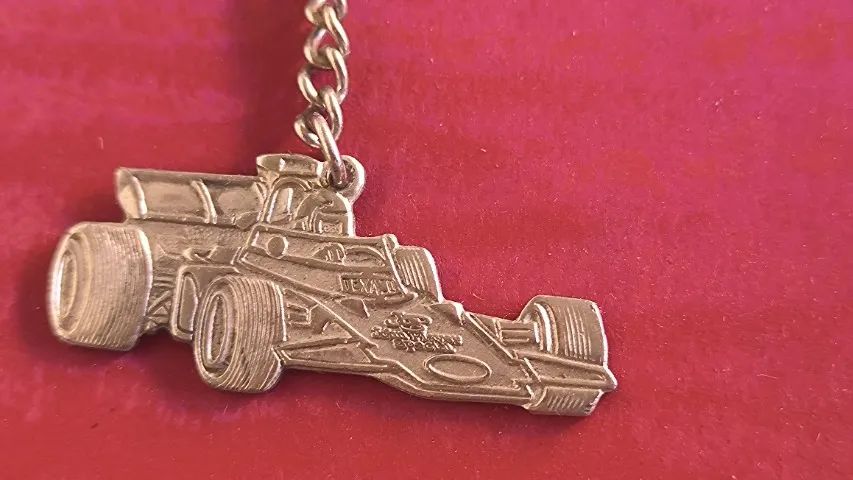 Chaveiro F1 Ayrton Senna Texaco antigo  - Foto 2