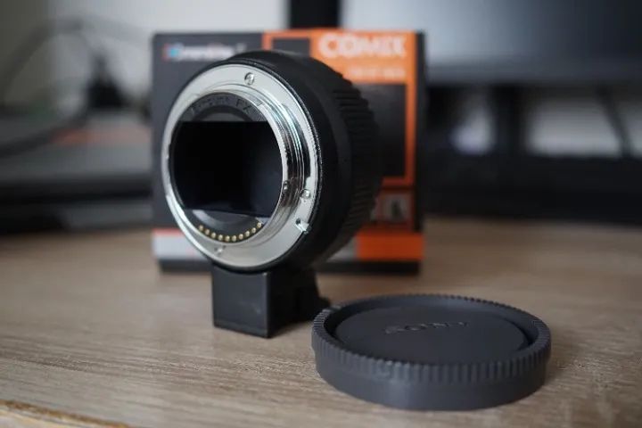 Adaptador Commlite Canon Ef-s Para Sony Nex - Foto 4