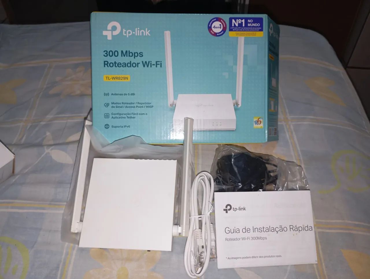 Roteador Wi-Fi Tp-Link 300Mbps TL-WR829N