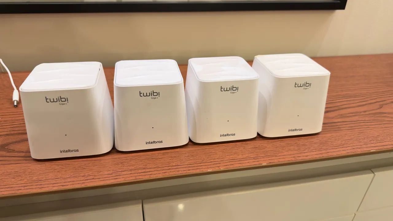 Kit 4 Roteador Wi-Fi Twibi Giga+ Intebras - Foto 2