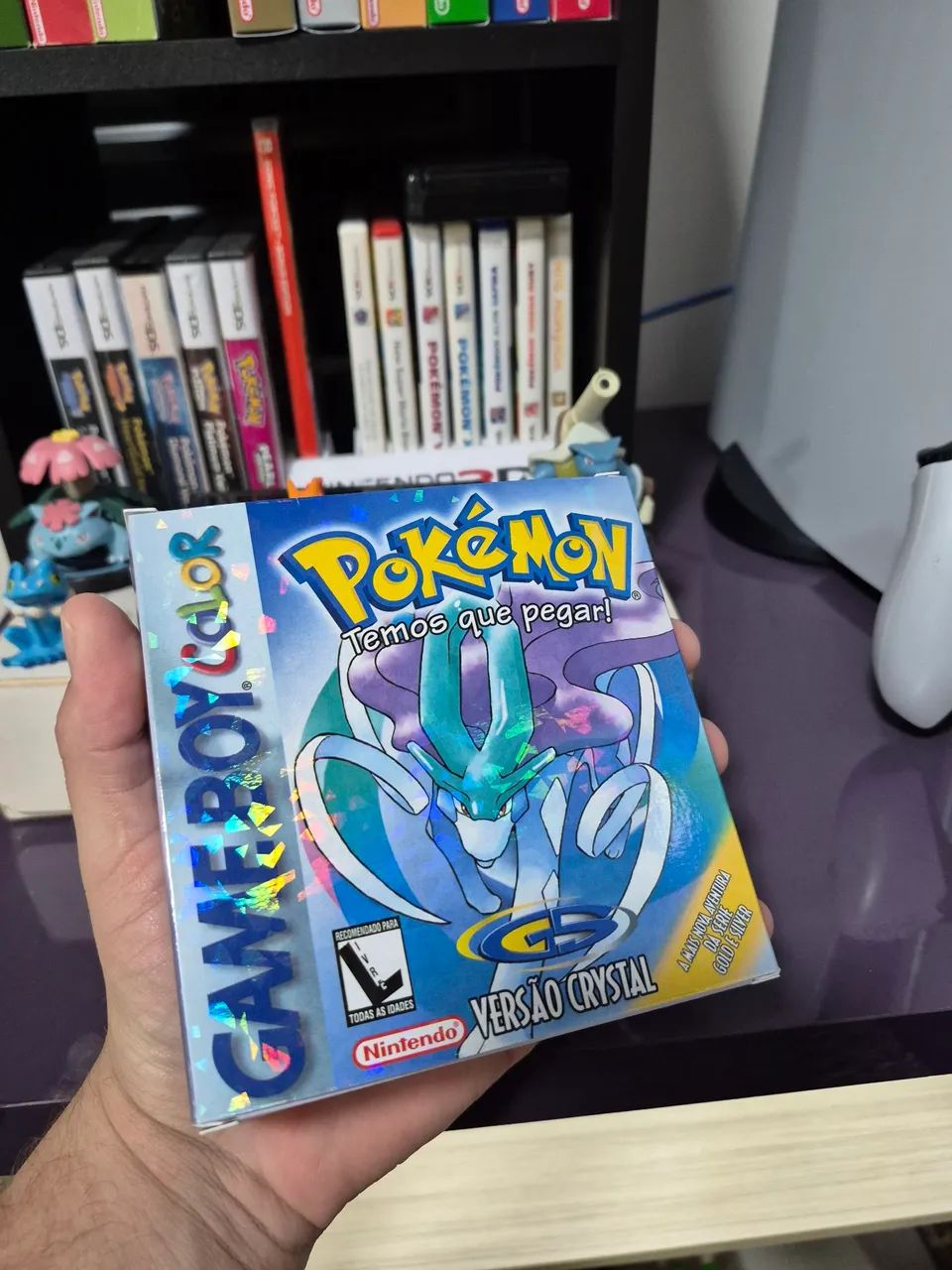 Pokémon Crystal Fita Original Leia Anuncio - Foto 3