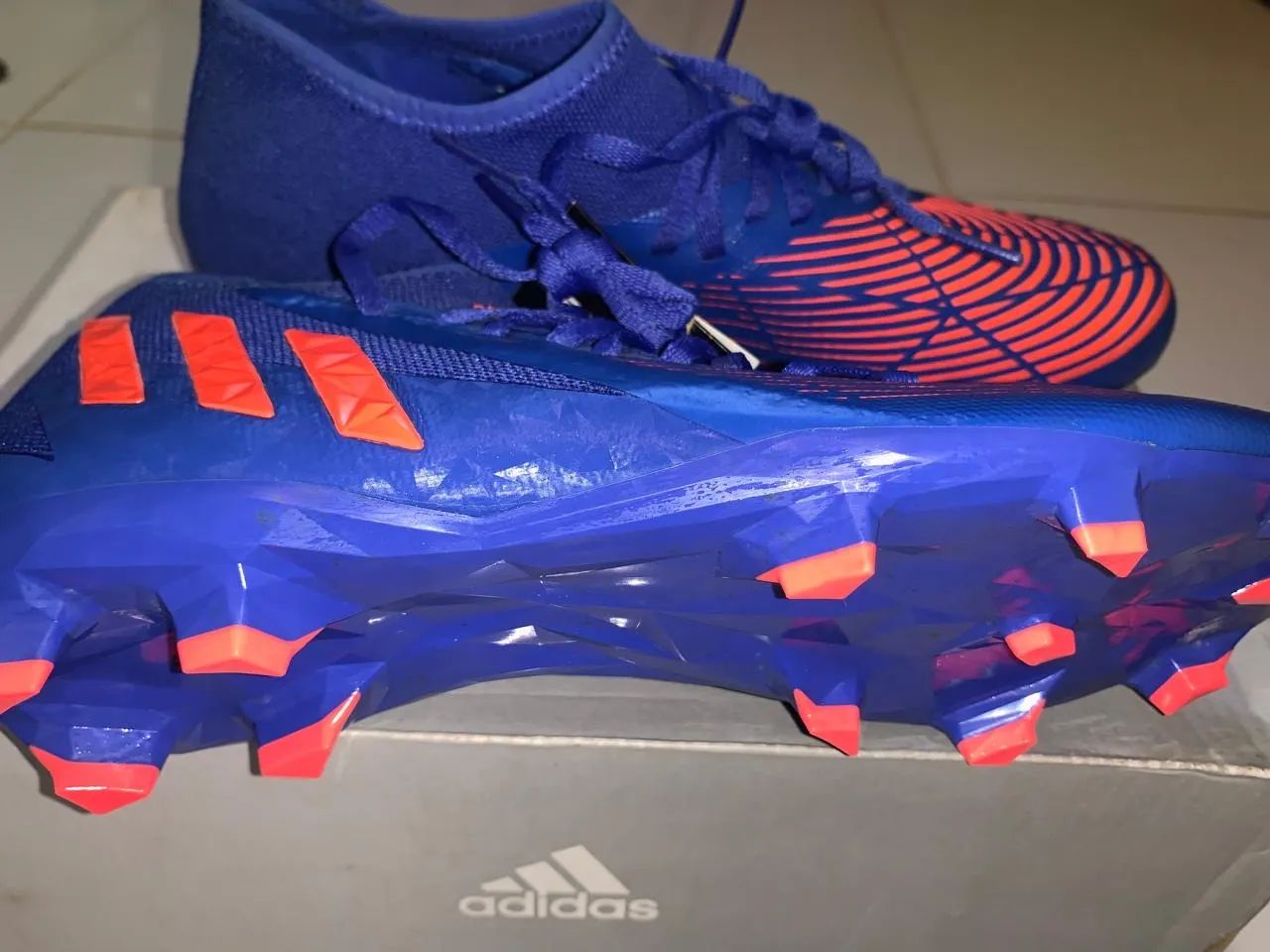 Chuteira Campo Adidas Predator Edge.3 Original Nova