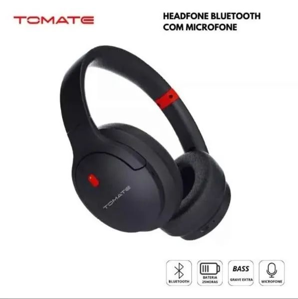 Fones De Ouvido Estéreo Dobrável Super Bass Redução De Ruído - Foto 2