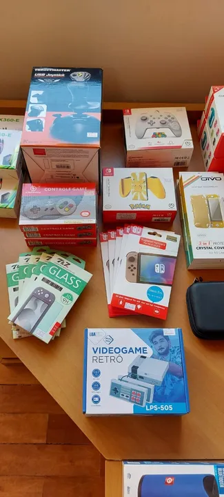 Estoque de loja de video games e informatica, valores na descrição. Ótimos preços