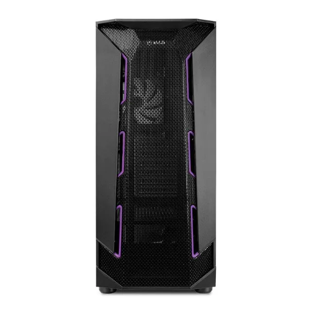 Gabinete Gamer Mancer Revenant Vidro Temperado Fan Cooler RGB Rainbow