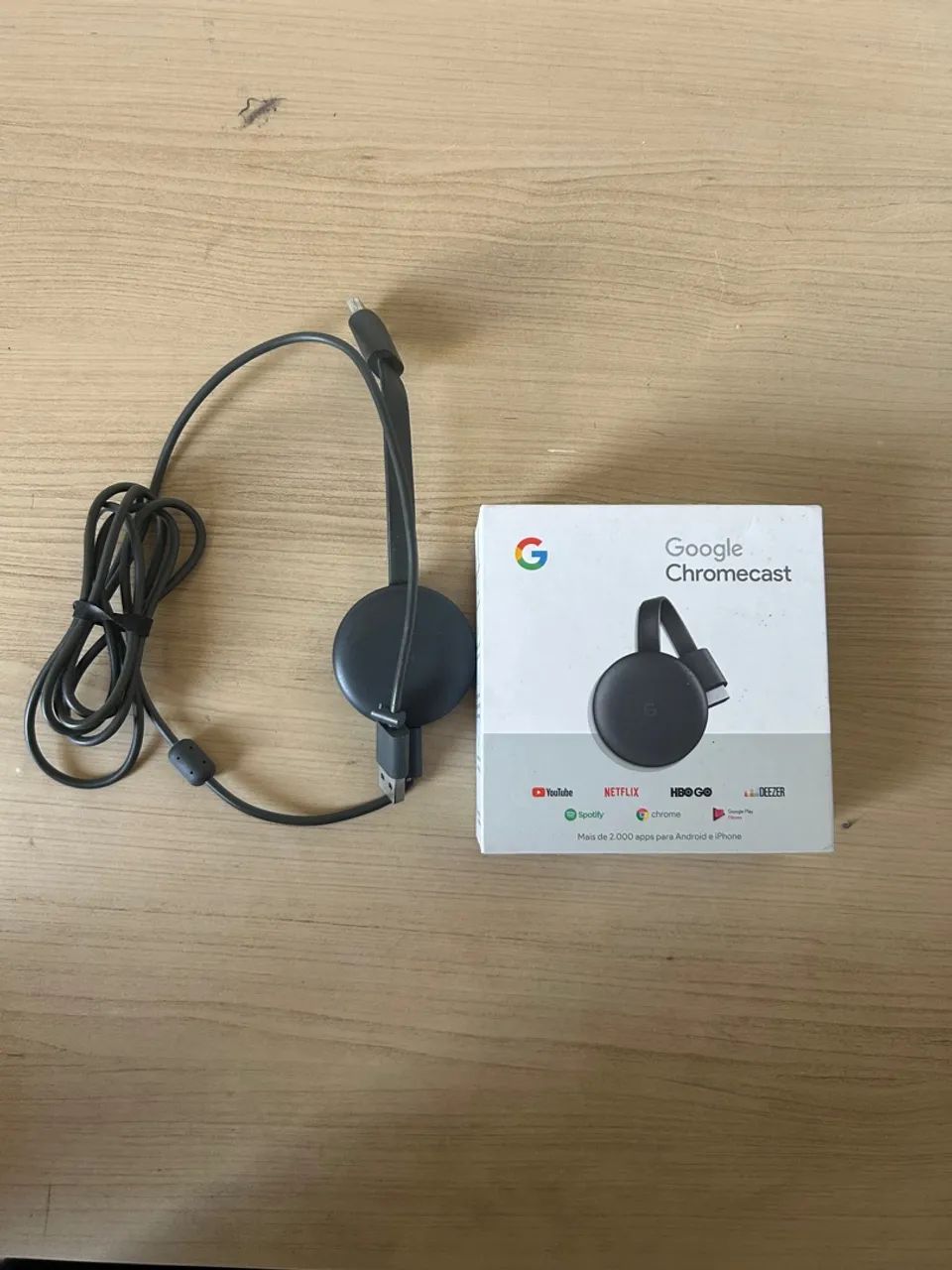 Google Chromecast - Streaming de Vídeo Simples