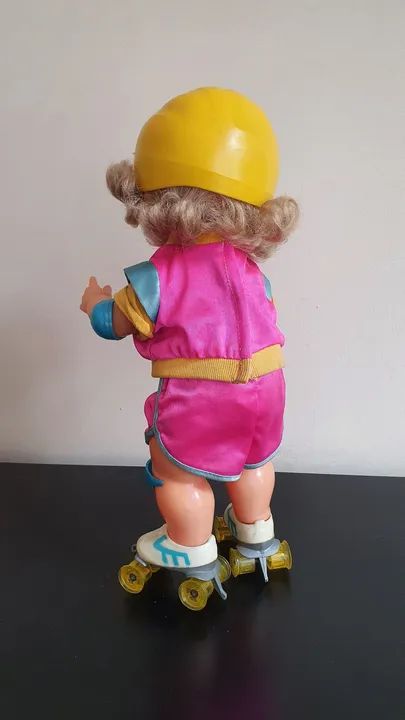 BONECA ANTIGA LU PATINADORA  - Foto 4