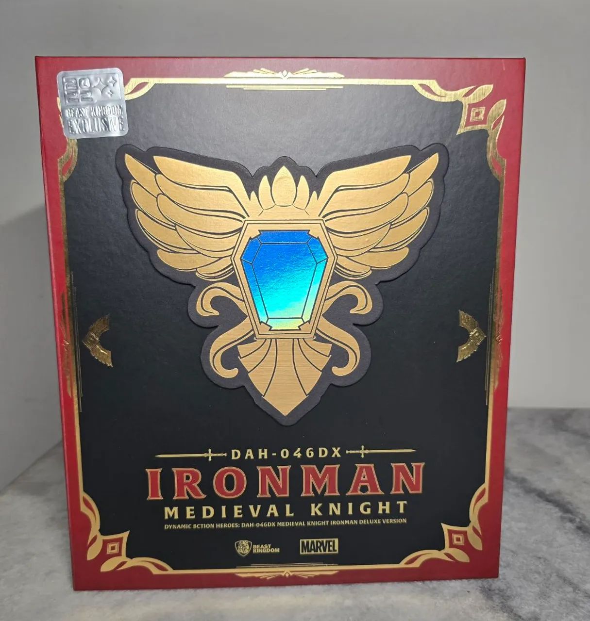 Iron man Medieval Beast Kingdom Delux novo