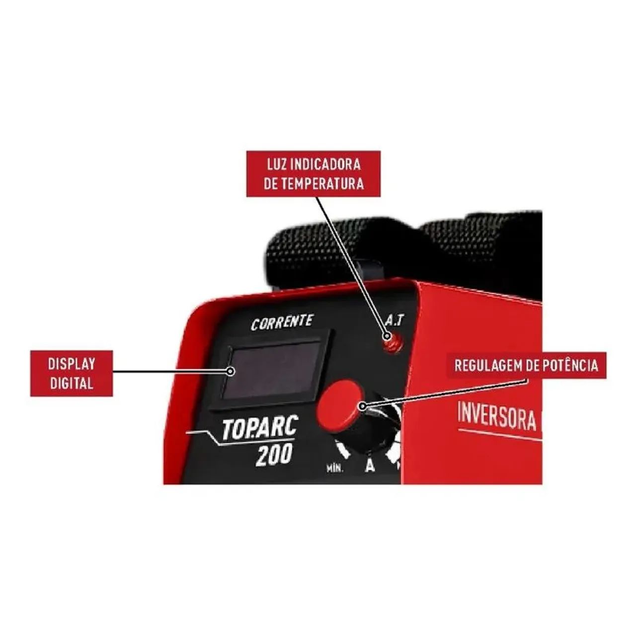 Maquina de solda galzer 200a - Foto 4